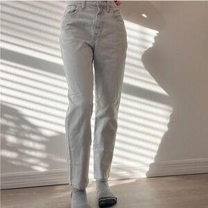 Madewell High Rise Straight Leg Jeans
